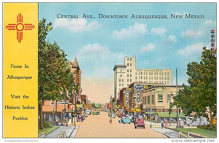 220617-New Mexico, Albuquerque, Central Avenue, Downtown, Alfred McGarr No AN-6 - Albuquerque