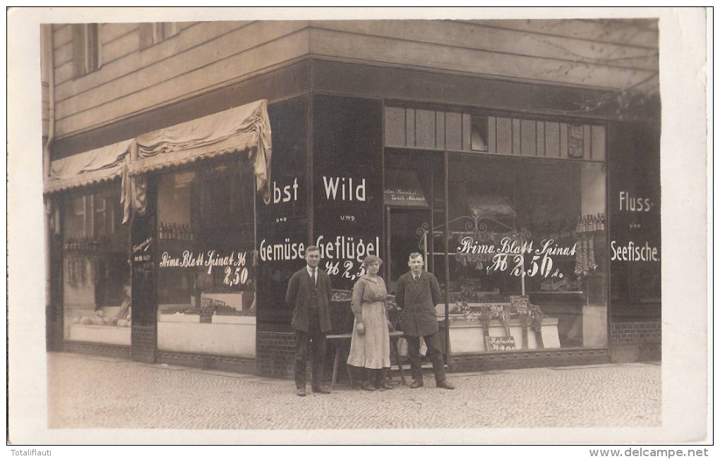 Berlin Wilmersdorf Lt Adreßbuch 1927 Küstriner Strasse 22 Ecke Hektorstrasse 11 Ungelaufene Fotokarte - Wilmersdorf