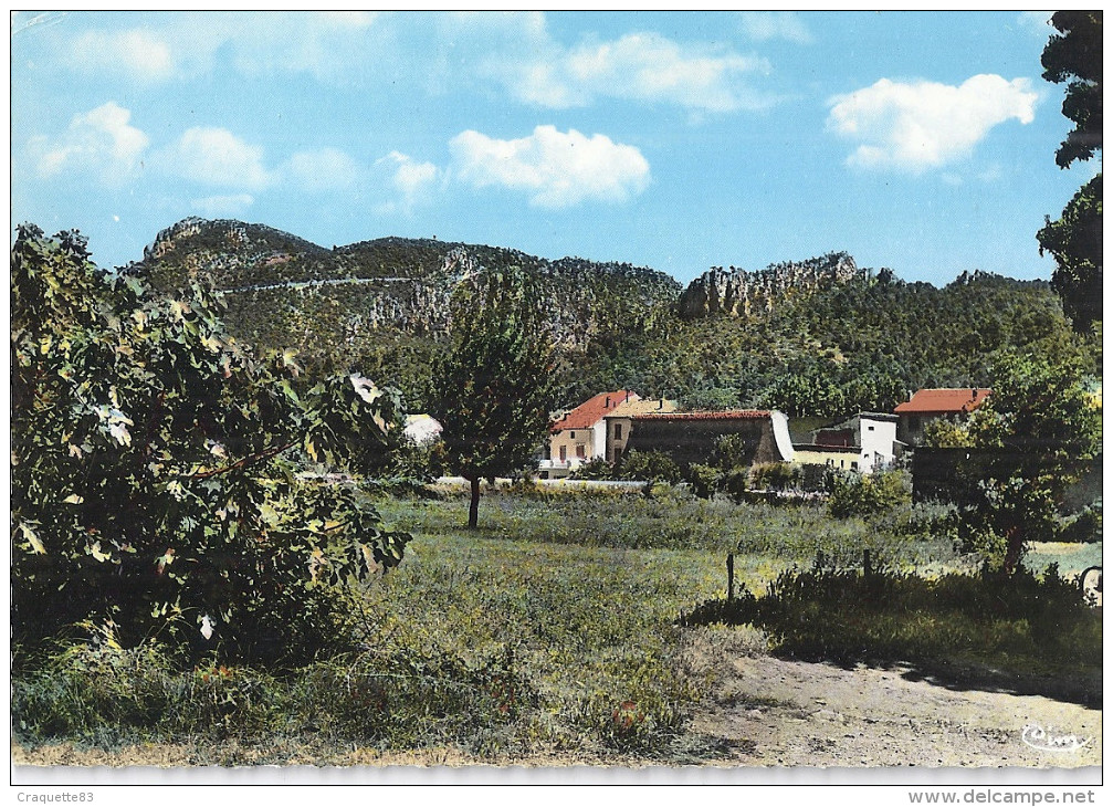 LA ROQUEBRUSSANE VIEUX MOULIN A HUILE-  AU FOND LA LOUBE   CPSM - La Roquebrussanne