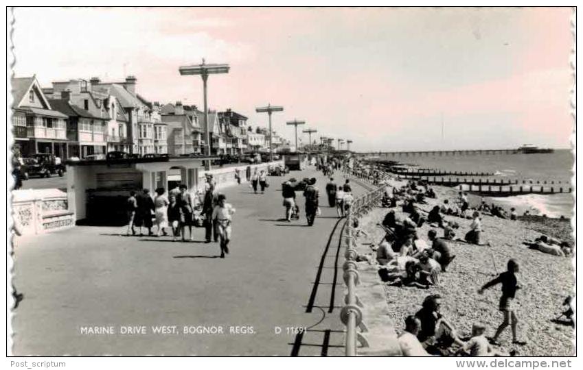 Royaume-Uni - Angleterre - Marine Drive West Bognor Regis - Bognor Regis