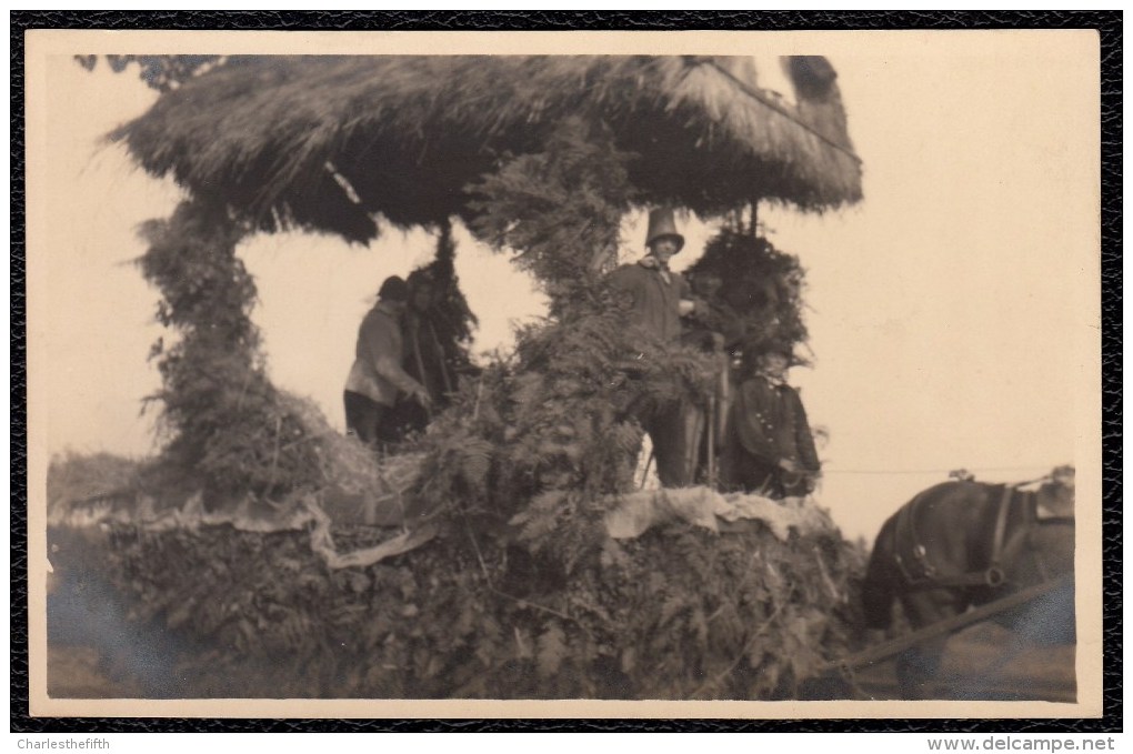 CARTE PHOTO TIRAGE ARGENTIQUE - PARADE PROCESSION  FOLKLORIQUE AU LIMBOURG - ( Belgique ) Nr 6 - Autres & Non Classés