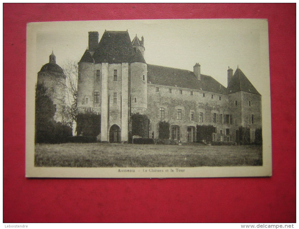 CPA 28  AUNEAU  LE CHATEAU ET LA TOUR    VOYAGEE - Auneau