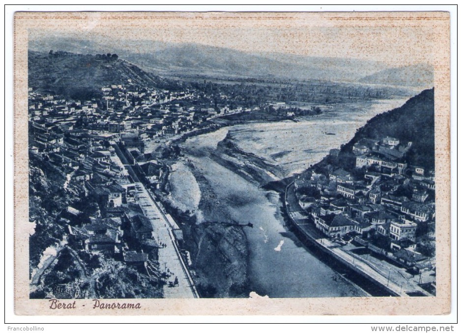 ALBANIE/ALBANIA - BERAT PANORAMA - 1939 - Albania