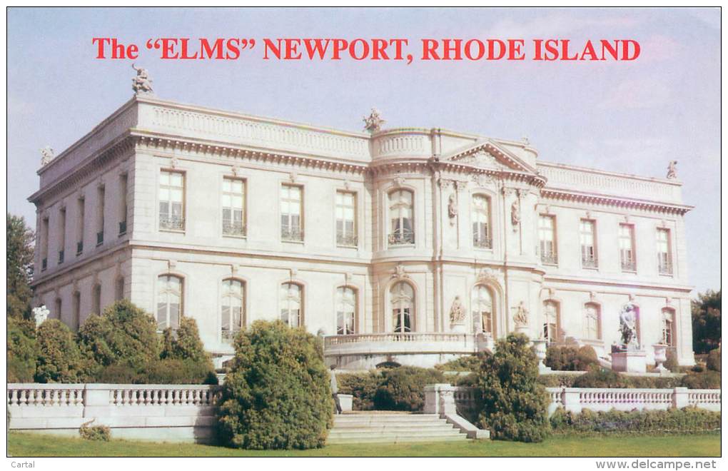 RHODE ISLAND - NEWPORT - The "Elms" - Newport