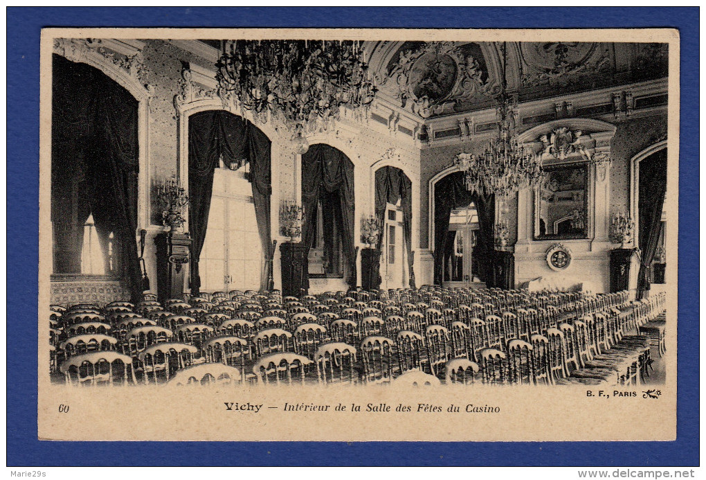 03 VICHY Intérieur De La Salle Des Fêtes Du Casino - Vichy