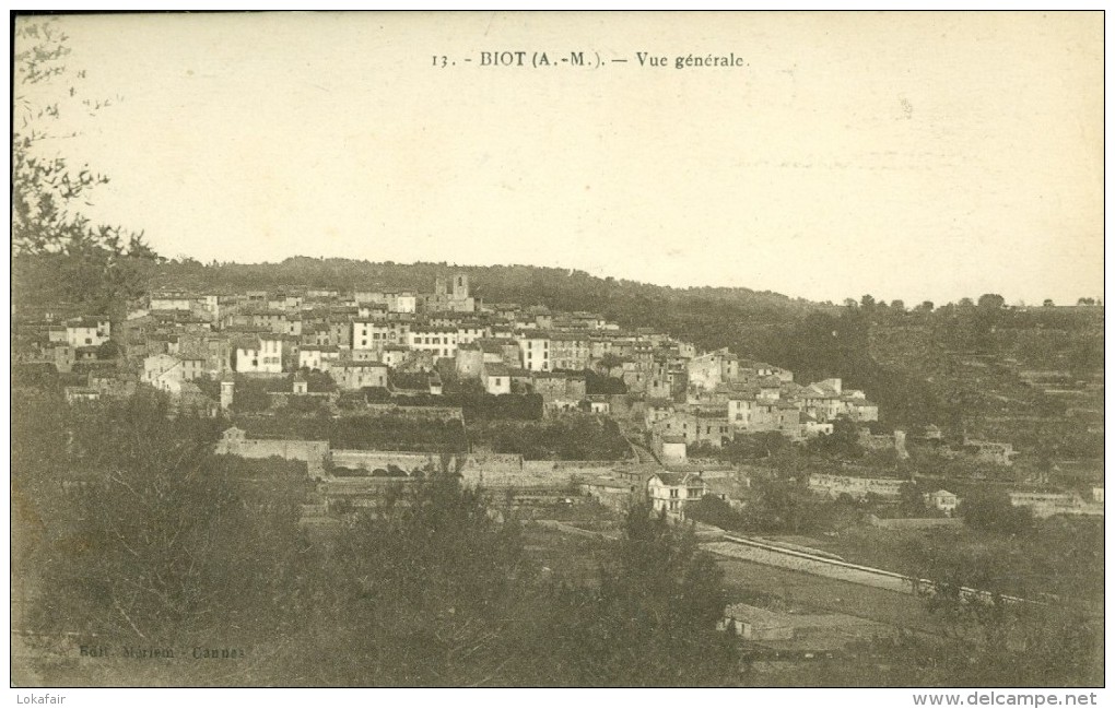 06 - Biot, Vue Générale - Biot