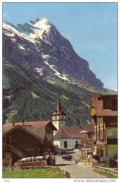 Grindelwald Kirche Mit Eiger - Grindelwald