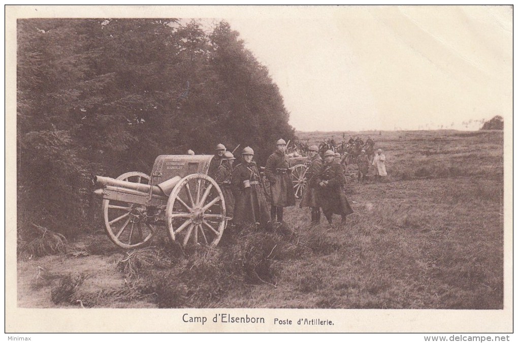 Camp D'Elsenborn - Poste D'Artillerie - Maniobras