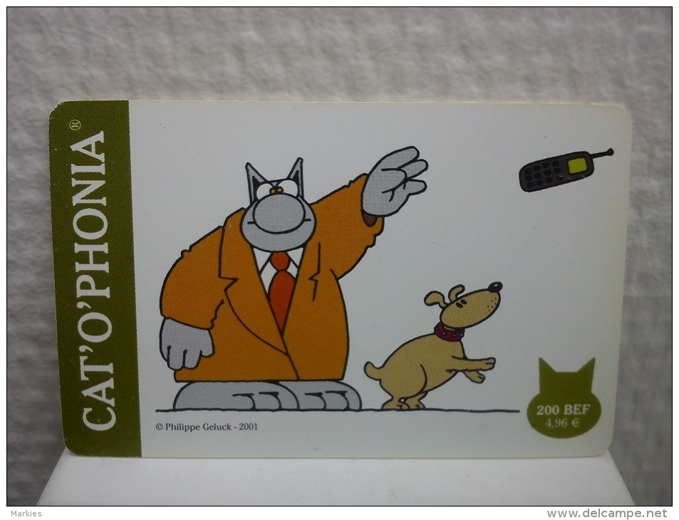 Prepaidcard Philippe Geluck AK Philippe Geluck  (Mint,Neuve) Rare - [2] Prepaid & Refill Cards