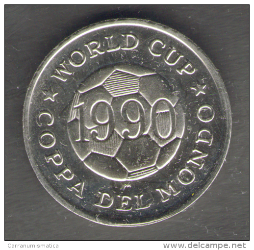 1990 WORLD CUP COPPA DEL MONDO MEDAL / COIN BRASIL - Other & Unclassified