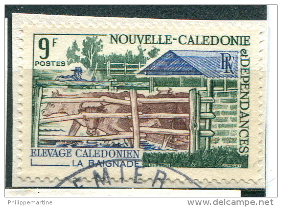 Nouvelle Calédonie 1969 - YT 356 (o) Sur Fragment - Used Stamps