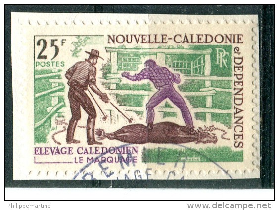 Nouvelle Calédonie 1969 - YT 357 (o) Sur Fragment - Gebruikt