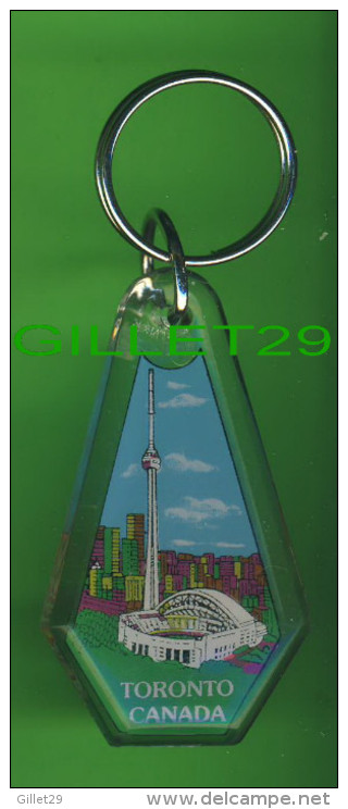 PORTE-CLEFS - TORONTO, ONTARIO KEYRINGS -  LE STADE & LA TOUR - - Porte-clefs