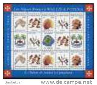 Les Algues Brunes  - Wallis Et Futuna Bloc 17 MNH- 2004 - Hojas Y Bloques