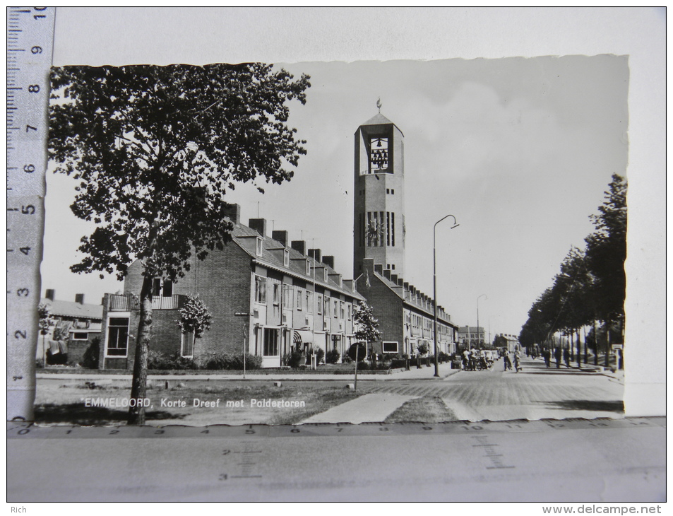 CPSM - PAYS PAS - EMMELOORD - Korte Dreef Met Poldertoren - Emmeloord