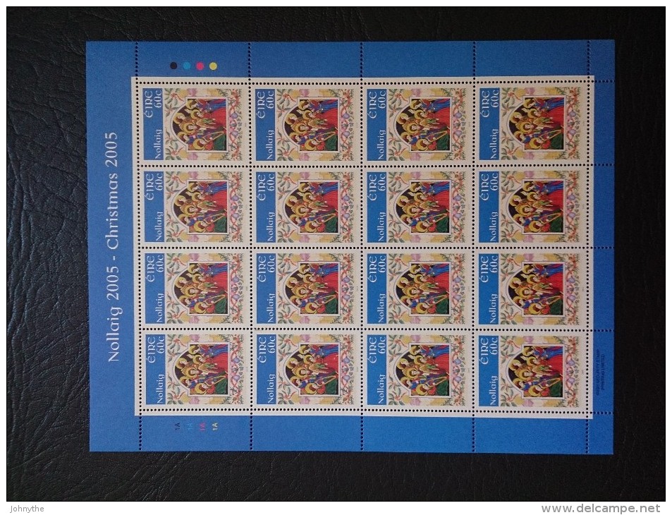 Ireland 2005 Christmas 3 Sheets MNH - Unused Stamps