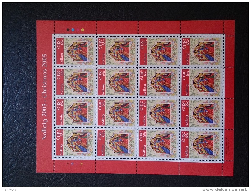 Ireland 2005 Christmas 3 Sheets MNH - Unused Stamps