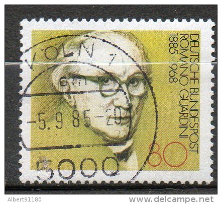 ALLEMAGNE  Romano Guardini 1985 N°1069 - Used Stamps