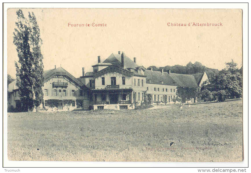 E3670 - FOURON - LE - COMTE  -  Château D'Altembrouck - Voeren