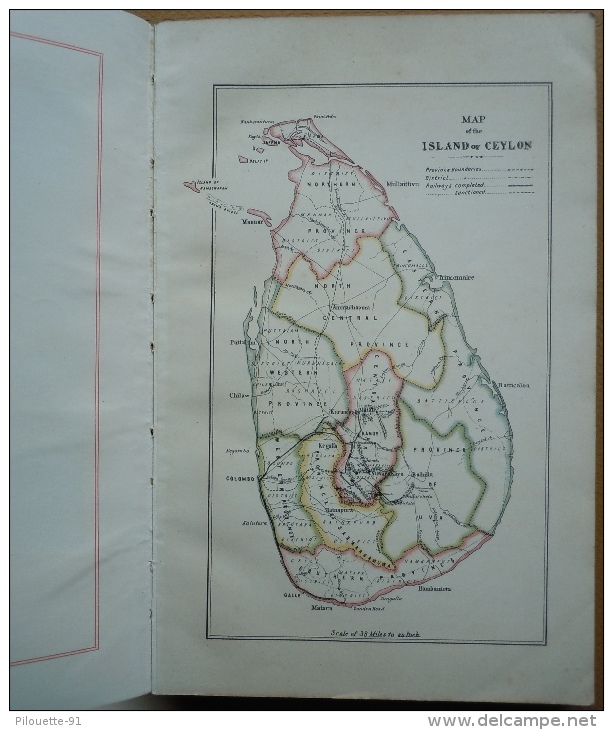 Catalogue Officiel De La Section De Ceylan à L´Exposition Universelle De Paris 1900 - 1801-1900