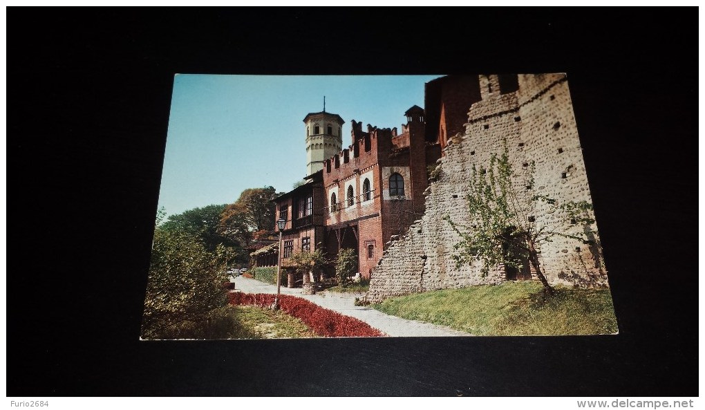 C-11578 CARTOLINA TORINO - PARCO DEL VALENTINO - SCORCIO PANORAMICO - CASTELLO MEDIOEVALE - Fiume Po