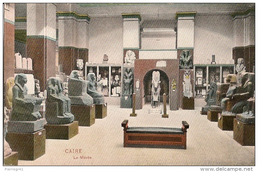 CPA-1910-EGYPTE-LE CAIRE-MUSEE INTERIEUR--TBE - Kairo