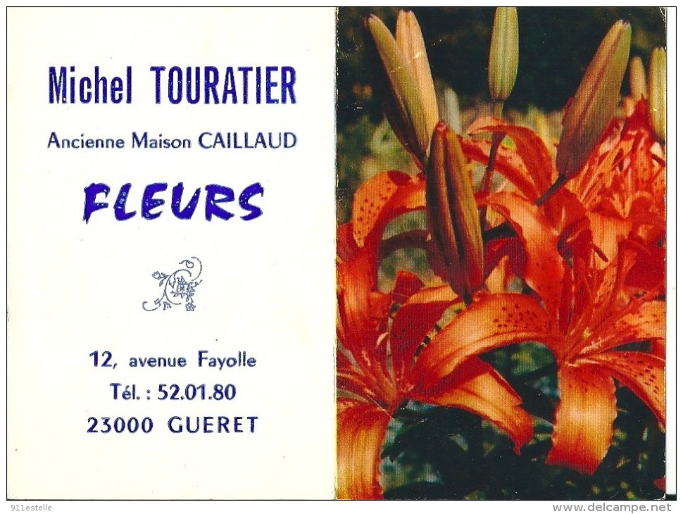 23  GUERET  -    Petit Calendrier Pub 1976 - Small : 1971-80