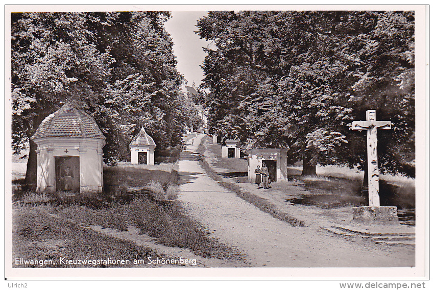 AK Ellwangen - Kreuzwegstationen Am Schönenberg (7877) - Ellwangen