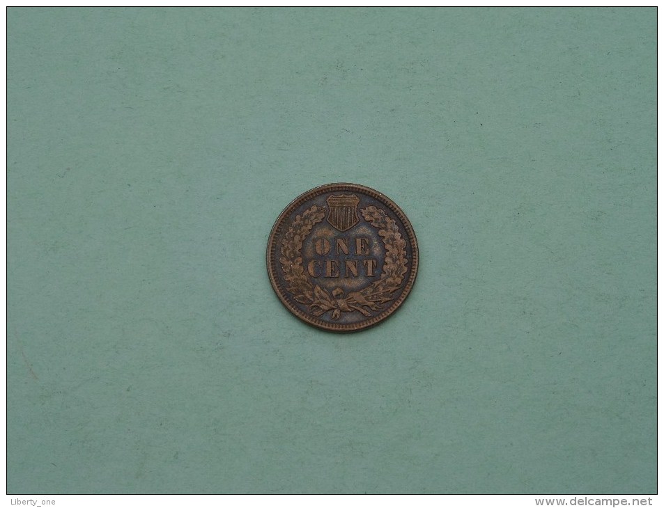 1894 - 1 Cent / KM 90a ( Uncleaned Coin / For Grade, Please See Photo ) !! - 1859-1909: Indian Head