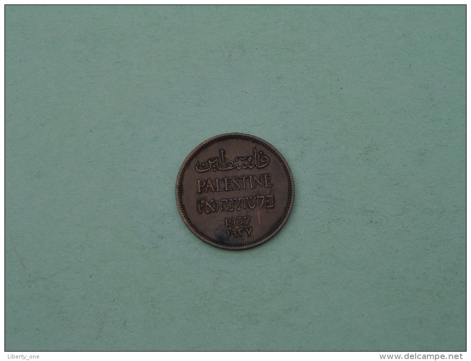 1937 - 1 MIL / KM 1 - PALESTINE ( Uncleaned Coin / For Grade, Please See Photo ) !! - Andere - Azië