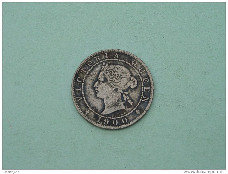 1900 - Penny / KM 17 ( Uncleaned Coin / For Grade, Please See Photo ) !! - Jamaique