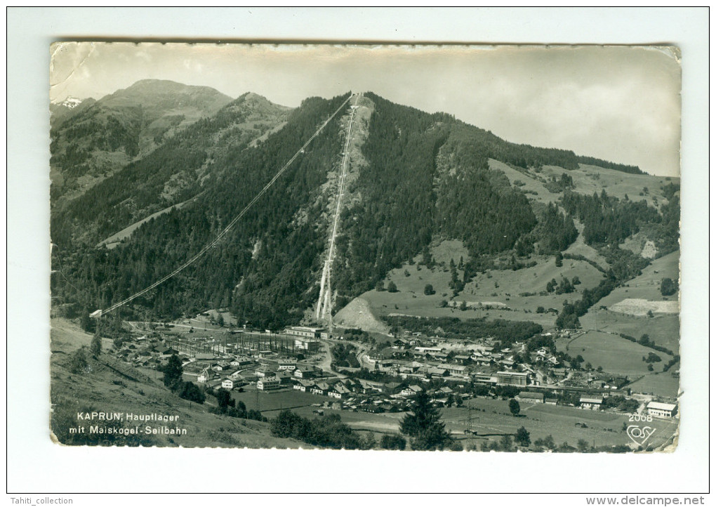 Hauptlager Mit Maiskogel-Seilbahn. - Kaprun