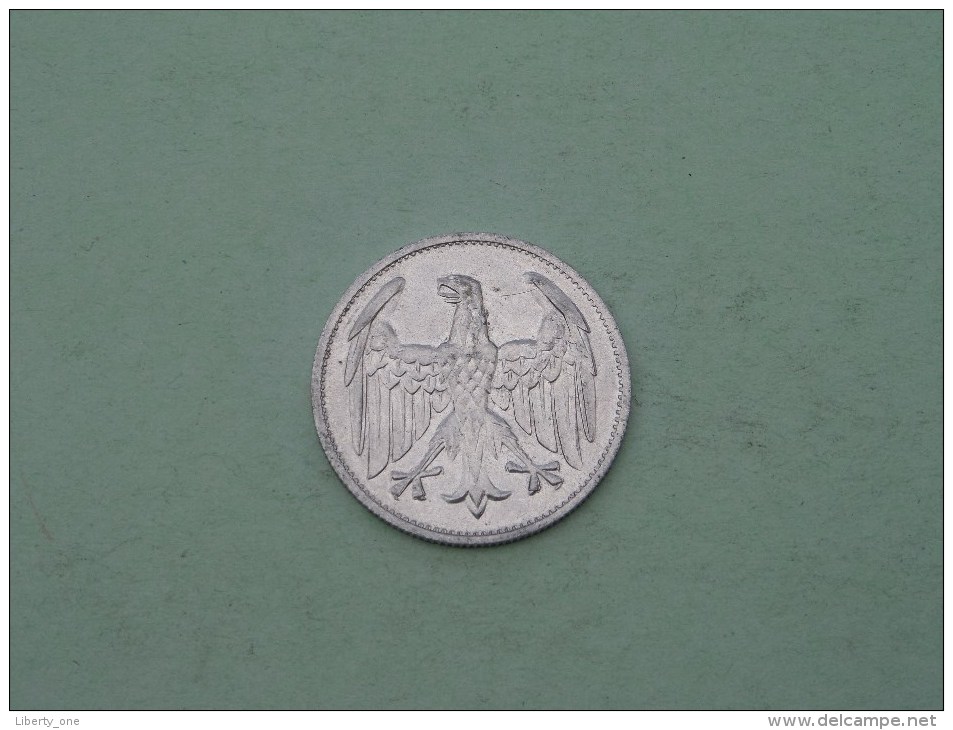 1922 A -  3 Mark / KM 28 ( Uncleaned Coin / For Grade, Please See Photo ) !! - 3 Mark & 3 Reichsmark