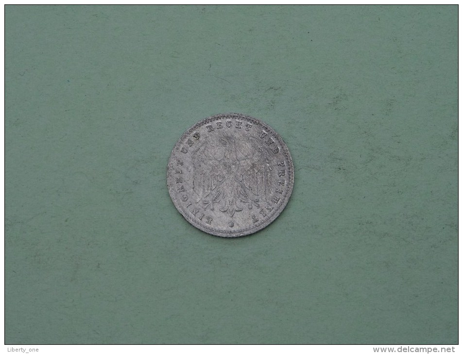 1923 E -  200 Mark / KM 35 ( Uncleaned Coin / For Grade, Please See Photo ) !! - 200 & 500 Mark