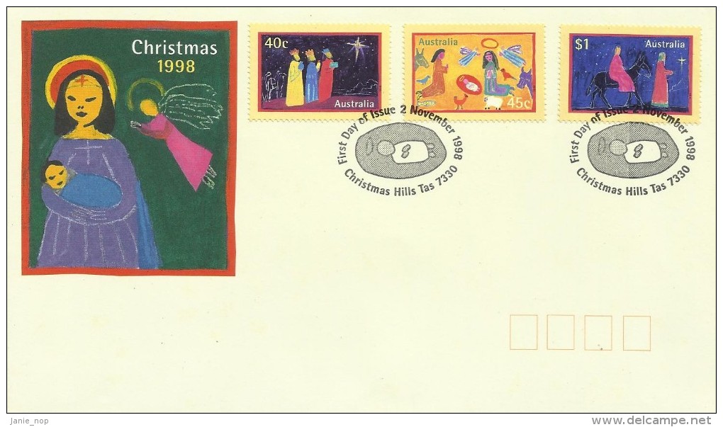 Australia 1998 Christmas FDC - FDC