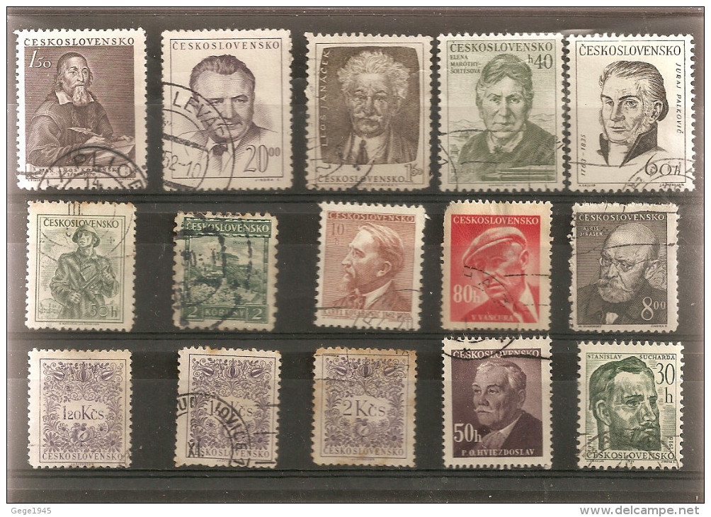 Tchécoslovaquie Oblitérés - Used Stamps