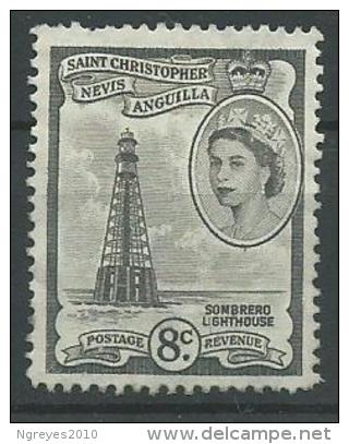 140017343  ST CHRISTOPHER  YVERT   Nº    141  */MH  SIN  GOMA - San Cristóbal Y Nieves - Anguilla (...-1980)