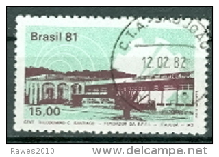 Brasilien 1981 15 Cz$ Gest. Cent. Santiago Theodomiro - Oblitérés