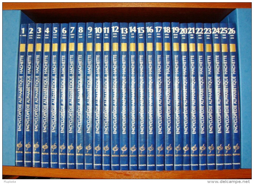 Encyclopédie Alphabétique Hachette Le Livre De Paris Éditions Hachette 1995 - Encyclopedieën