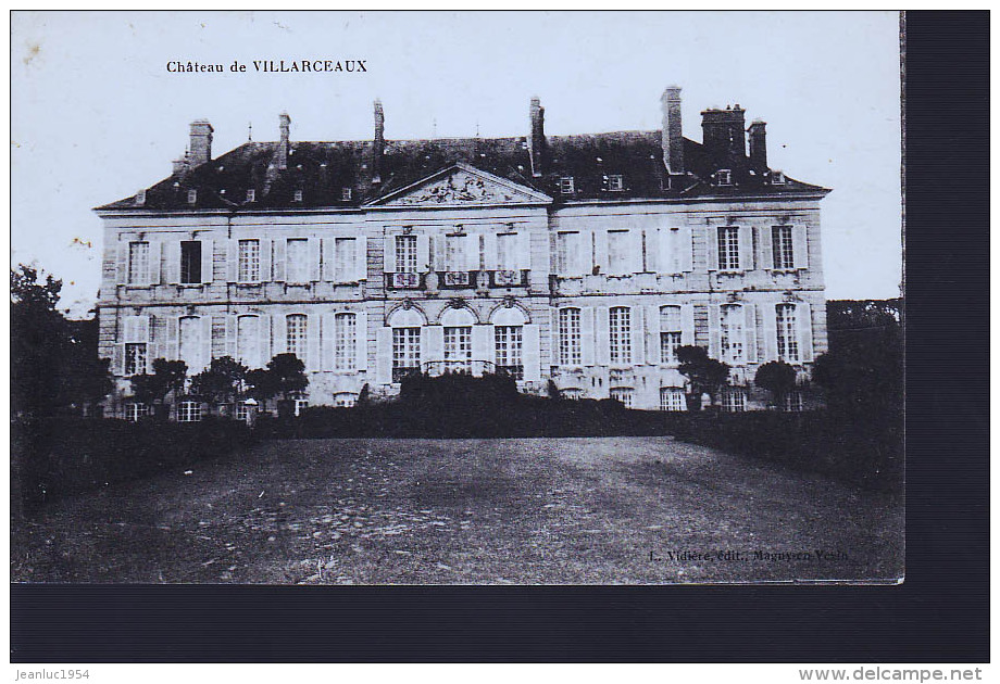 VILLARCEAUX 1916 CHATEAU - Andere & Zonder Classificatie