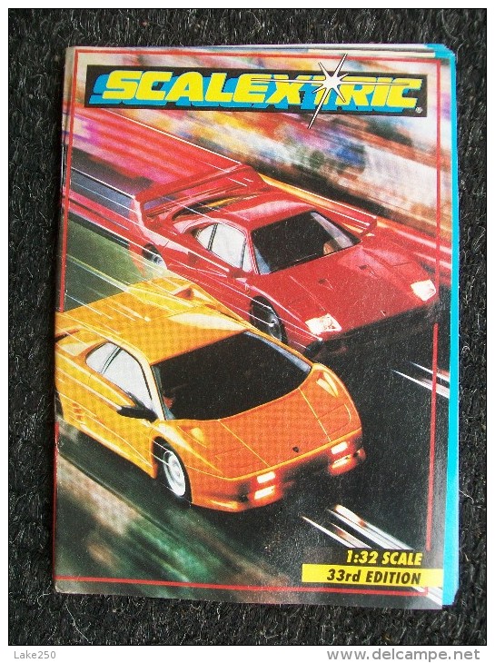 CATALOGO SCALEXTRIC Scala 1/32 - Italie