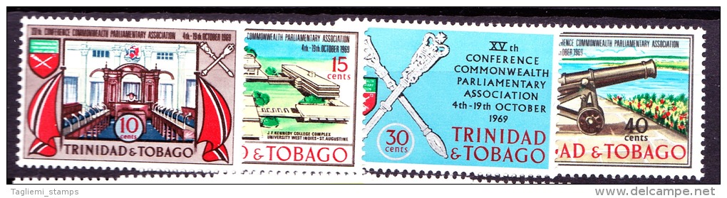 Trinidad &amp; Tobago, 1969, SG 364 - 367, Set Of 4, MNH - Trinidad & Tobago (1962-...)