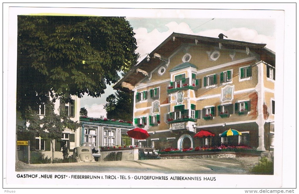 Ö-2065   FIEBERBRUNN : Gasthof Neue Post - Fieberbrunn