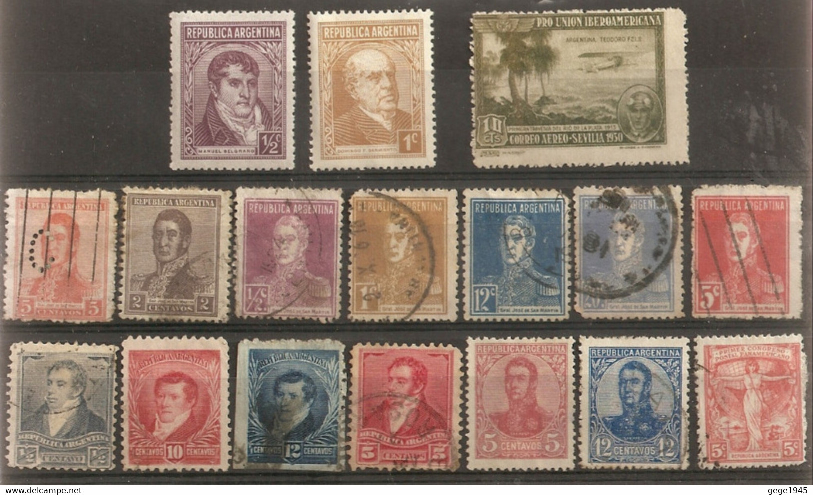 Argentine Oblitérés + 3 Neufs - Corrientes (1856-1880)