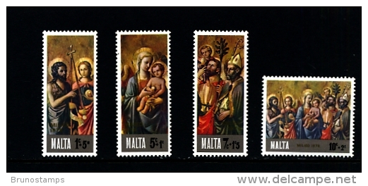 MALTA - 1976  CHRISTMAS  SET  MINT NH - Malta