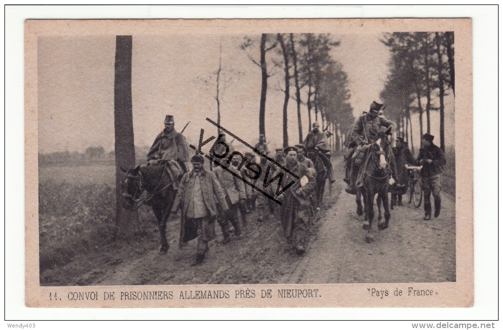 Nieuwpoort - Convoi De Prisonniers Allemands Nr 11 - Nieuwpoort