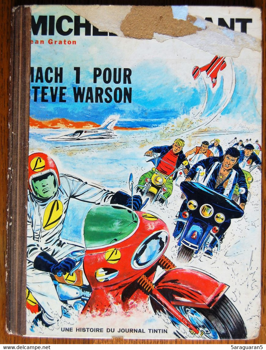 BD MICHEL VAILLANT - 14 - Mach 1 Pour Steve Warson - EO 1968 - Michel Vaillant
