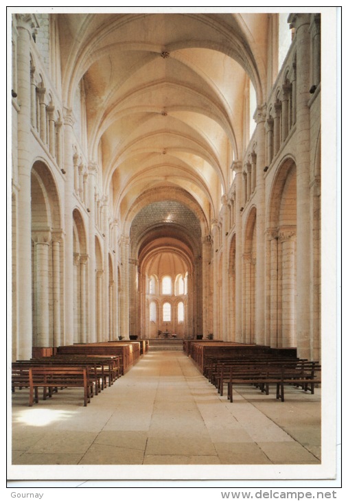 Saint Martin De Boscherville : Abbaye Saint Georges Nef Romane Et Voutes Gothiques N°11/011/02 EPP - Saint-Martin-de-Boscherville