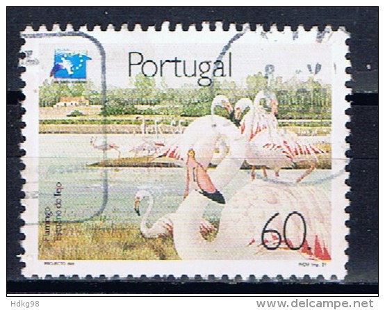 P+ Portugal 1991 Mi 1859 Flamingo - Oblitérés