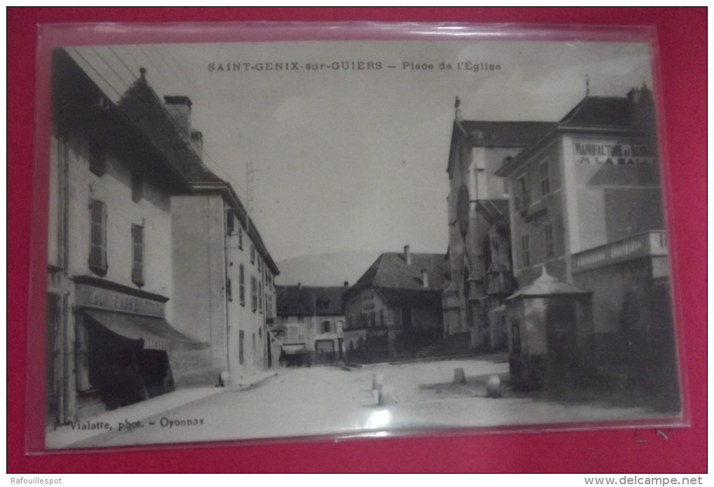 C P Saint Genix Sur Guiers Place De L'eglise - Les Echelles